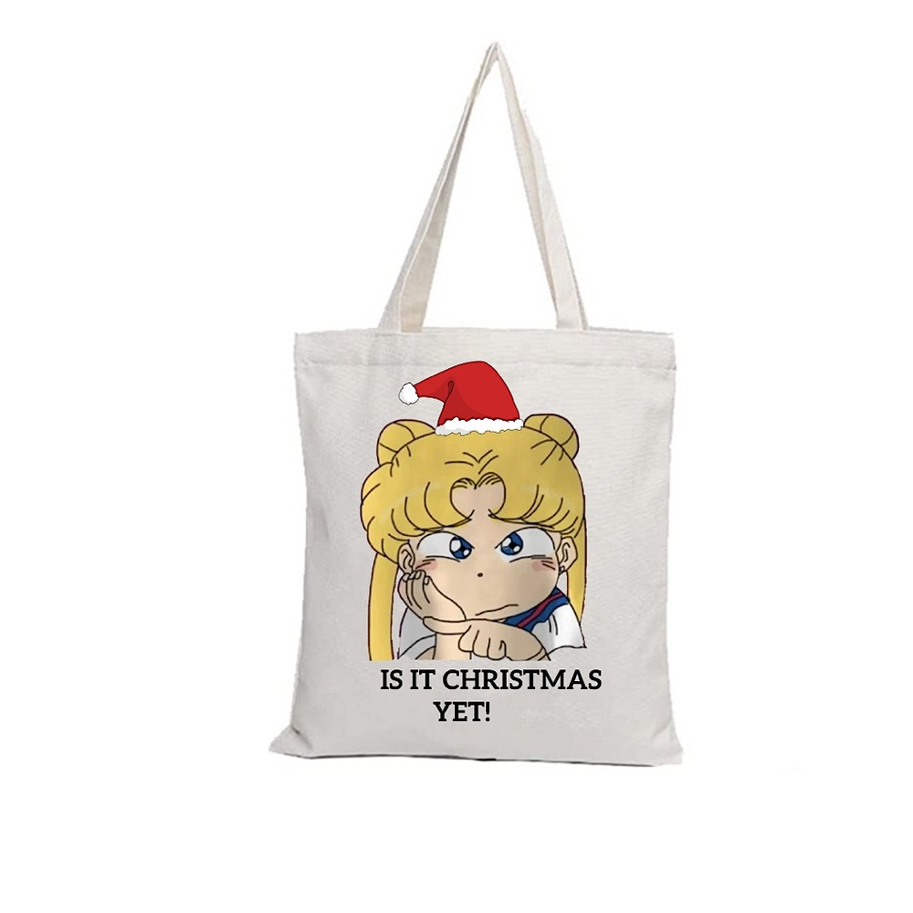 Sailormoon Christmas Tote Bag
